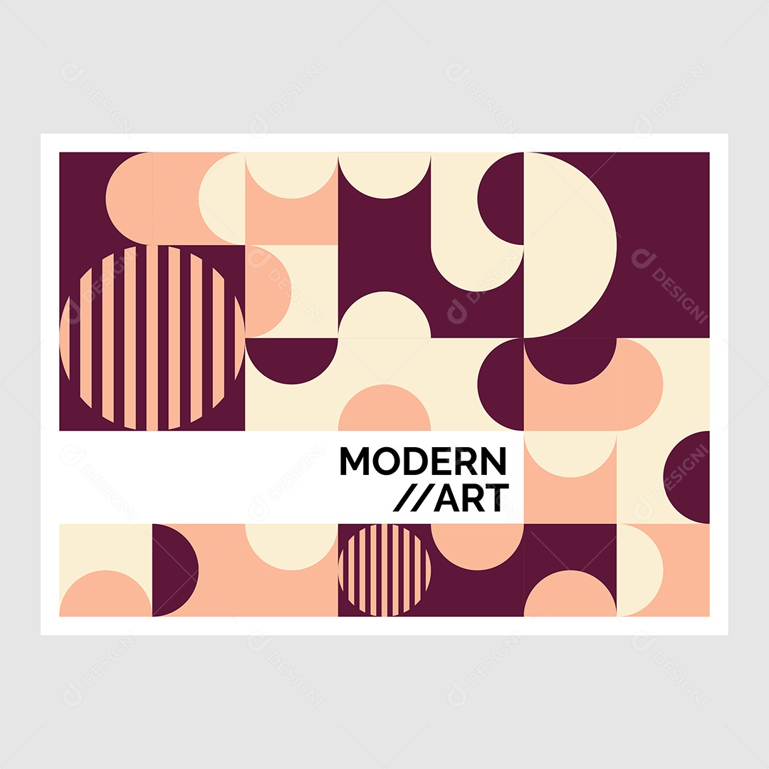 Modelo de Fundo de Mosaico de Negócios Geométrico