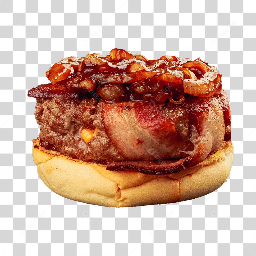 Hambúrguer PNG Transparente