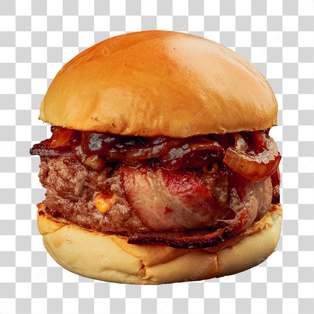 Hambúrguer PNG Transparente