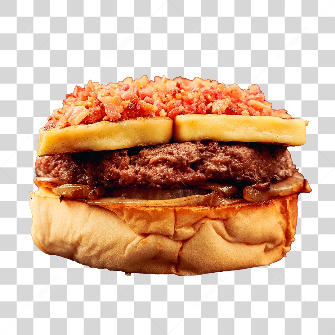 Hambúrguer PNG Transparente