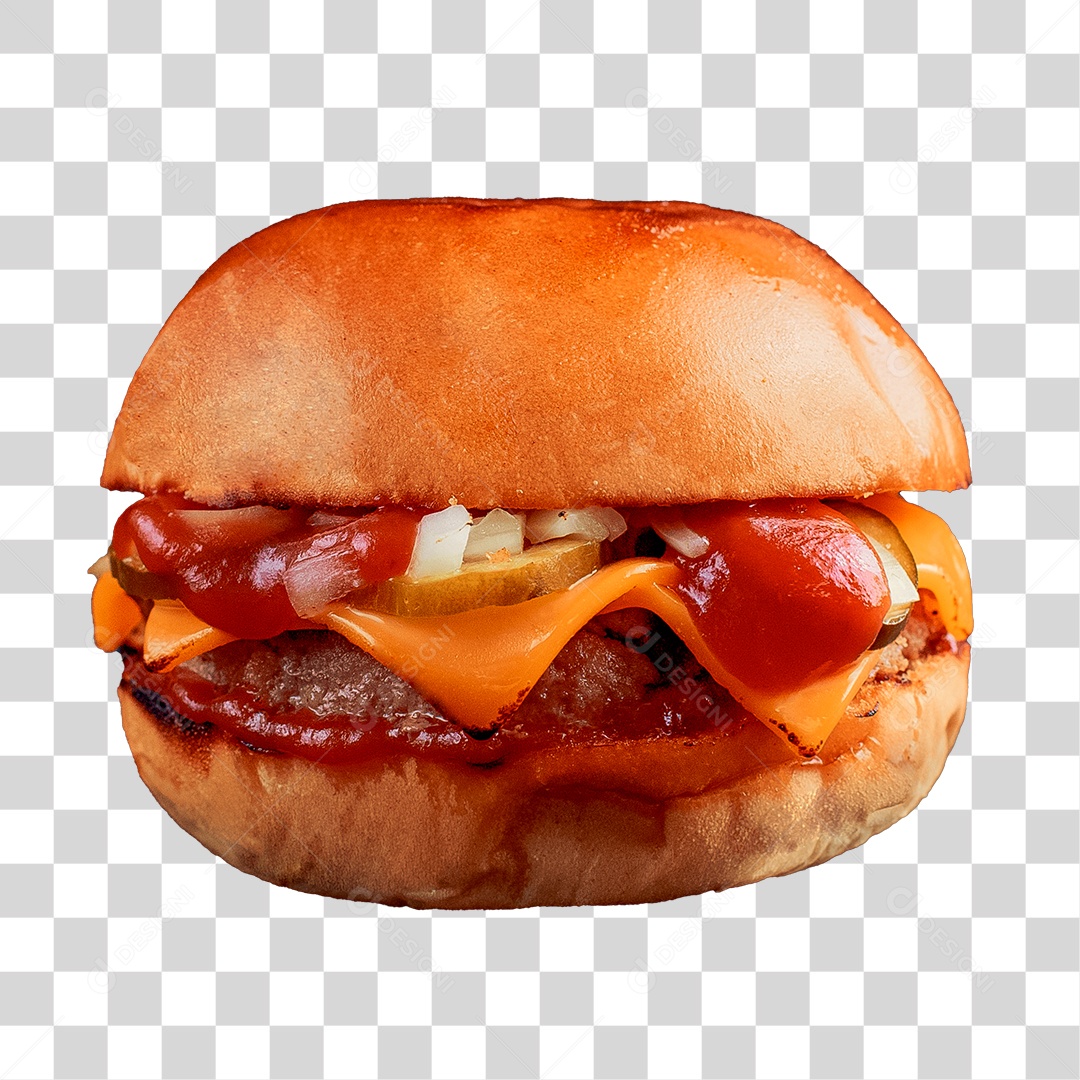 Hambúrguer PNG Transparente