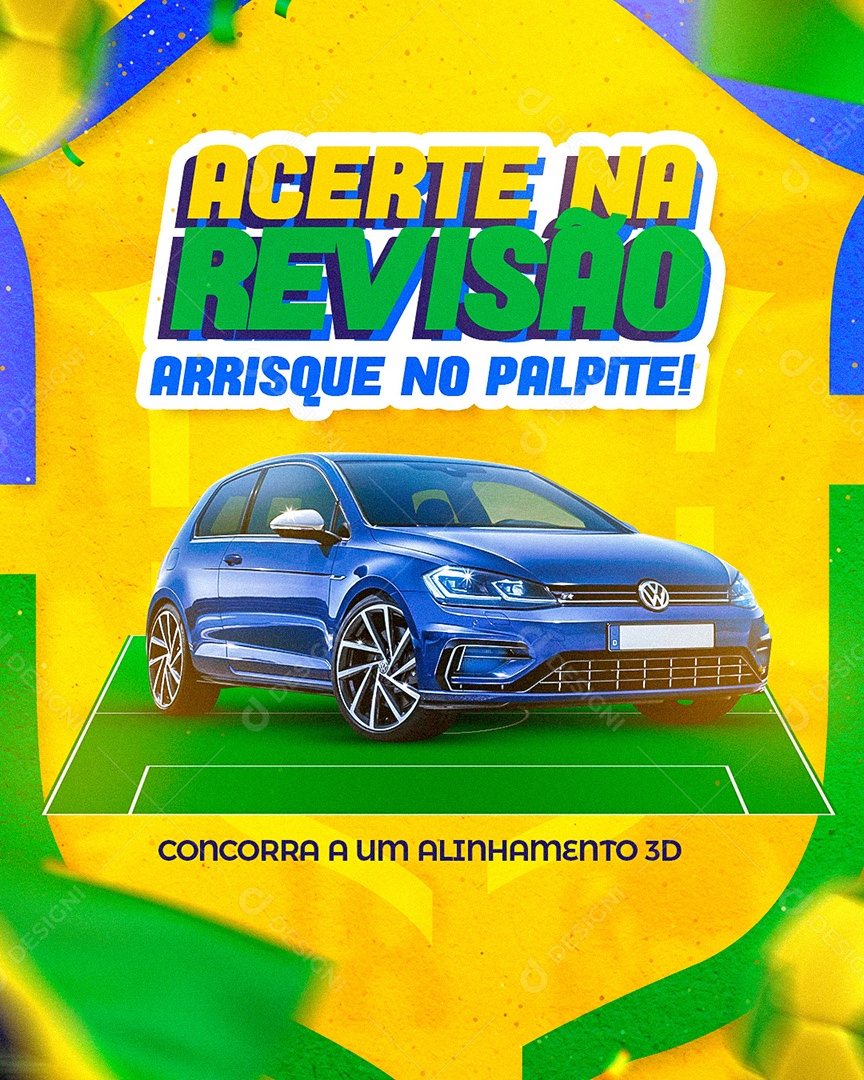 Social Media Revisão Oficina Mecânica Copa do Mundo 2022