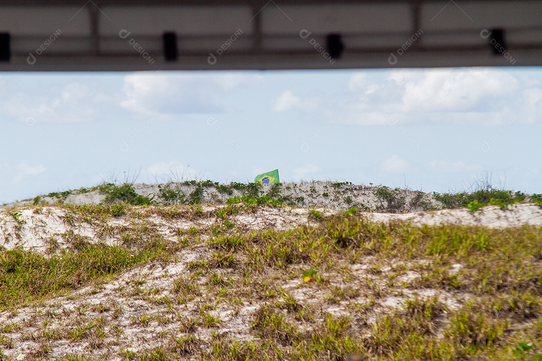 Vista da praia forte de Cabo Frio no Rio de Janeiro.