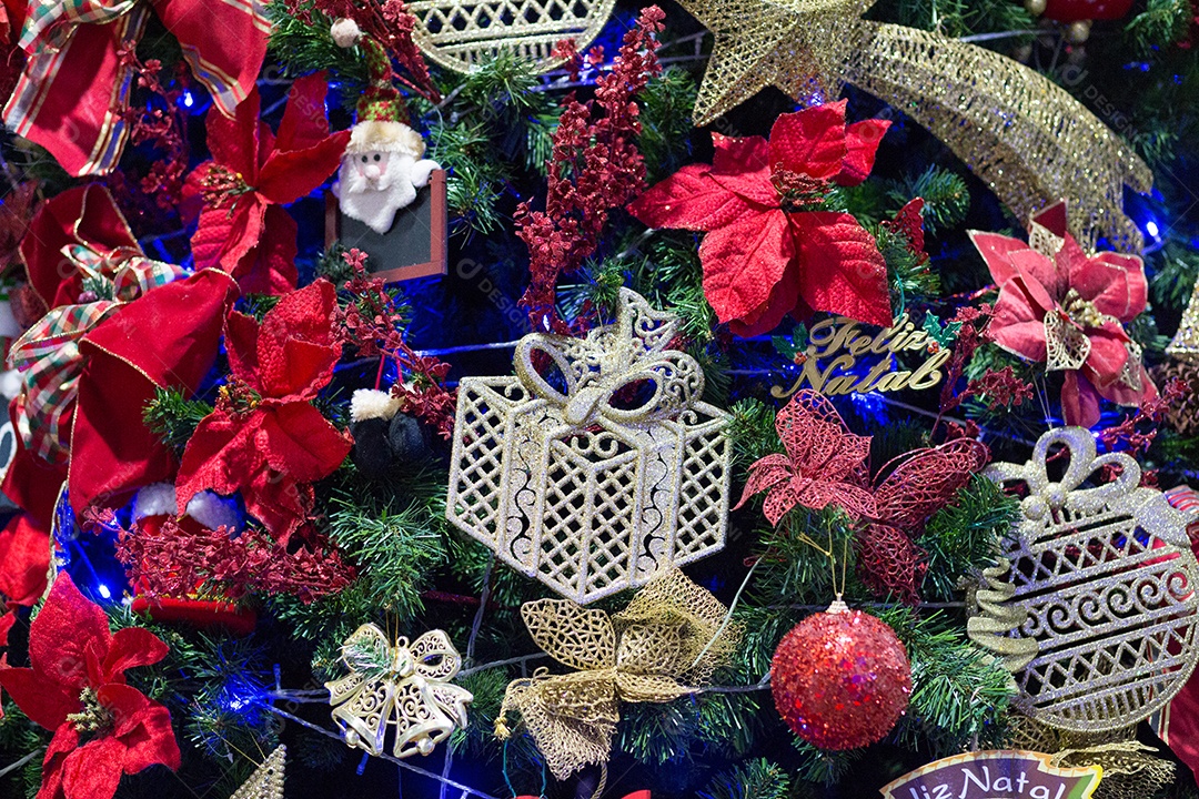 Decoração de Natal na cidade do Rio de Janeiro.