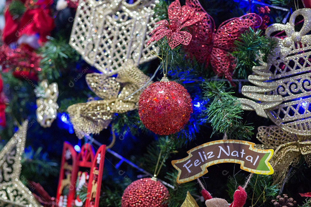 Decoração de Natal na cidade do Rio de Janeiro.