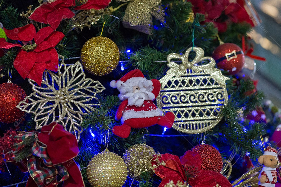 Decoração de Natal na cidade do Rio de Janeiro.