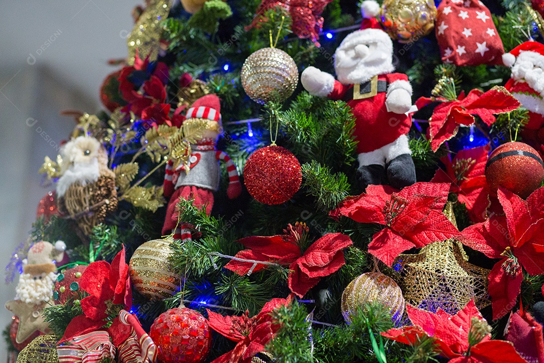 Decoração de Natal na cidade do Rio de Janeiro.