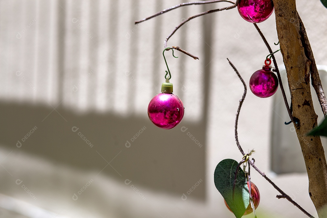 Decoração de Natal na cidade do Rio de Janeiro.