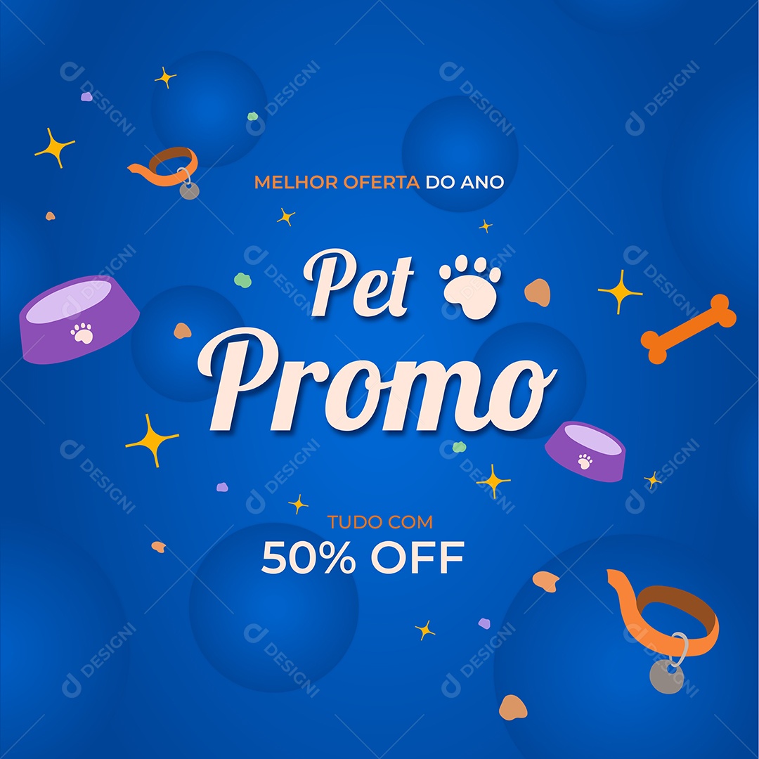 Promoção de Pat Shop Ilustração Vetor EPS
