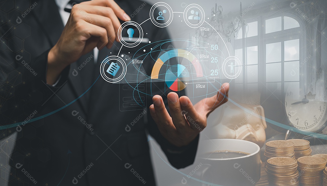 Câmbio, transferência de dinheiro, tecnologia financeira FinTech, relatório de economia