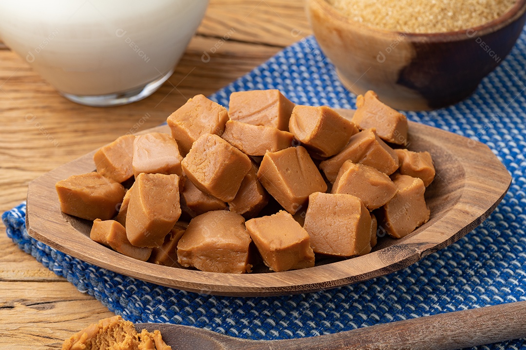 Doce de leite ou doce de leite, tradicional leite sul-americano