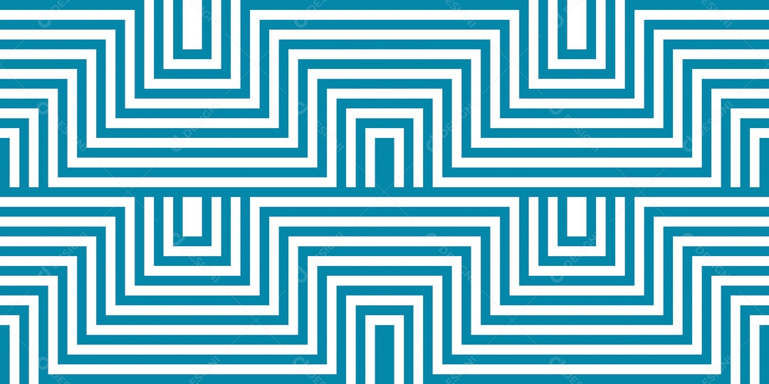 Pattern Padrões Geométricos Formas Azul Vetor AI + PAT