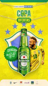 Story Social Media Cervejaria Copa de Ofertas Cervejas PSD Editável