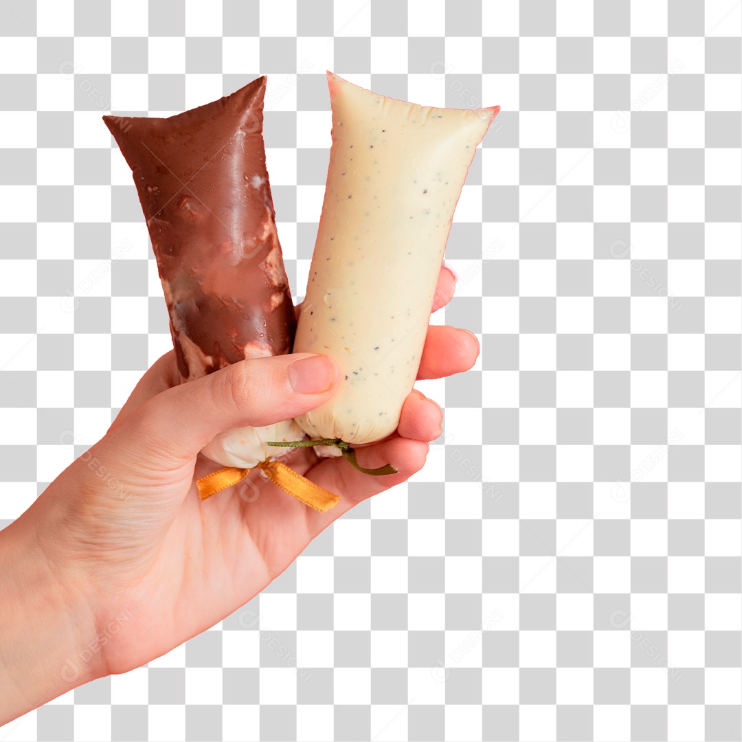 Geladinhas em Mão PNG Transparente