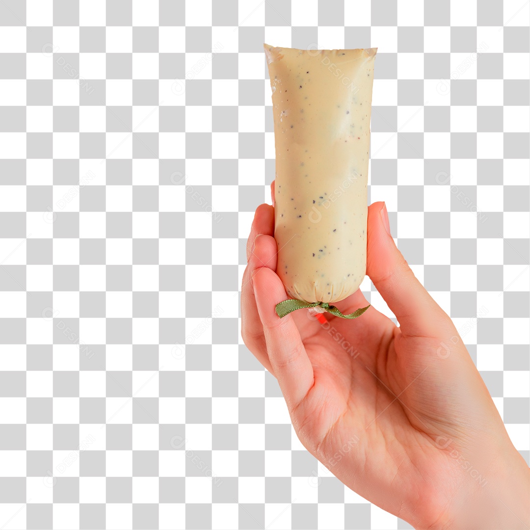 Geladinho em Mão PNG Transparente