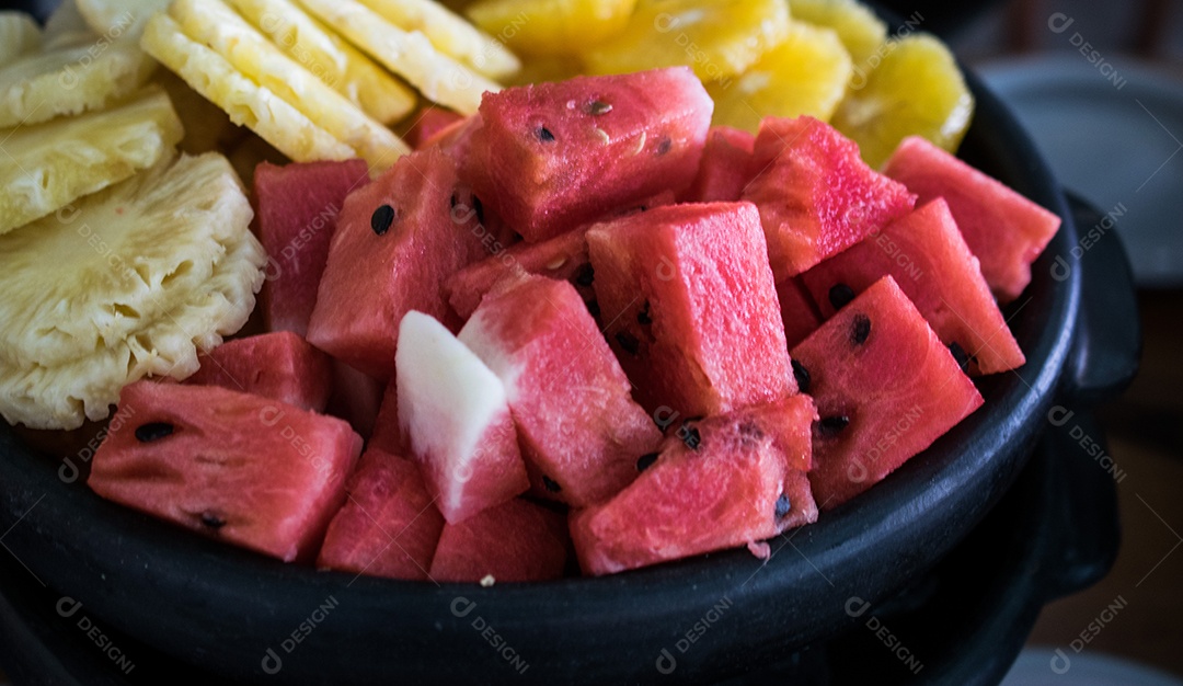 Banquete comida sobre uma de mesa de padaria