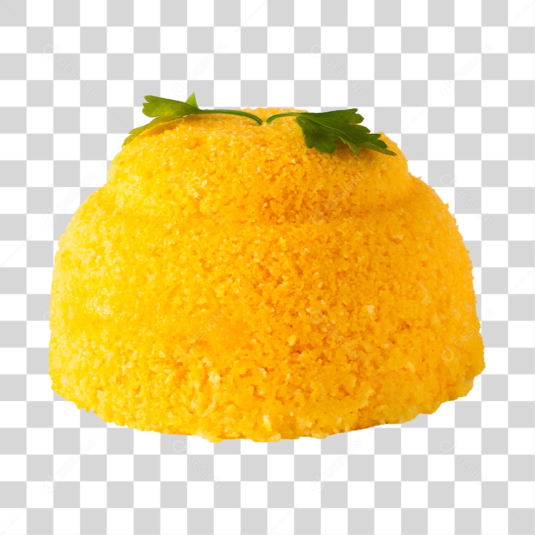 Cuscuz no Prato PNG Transparente