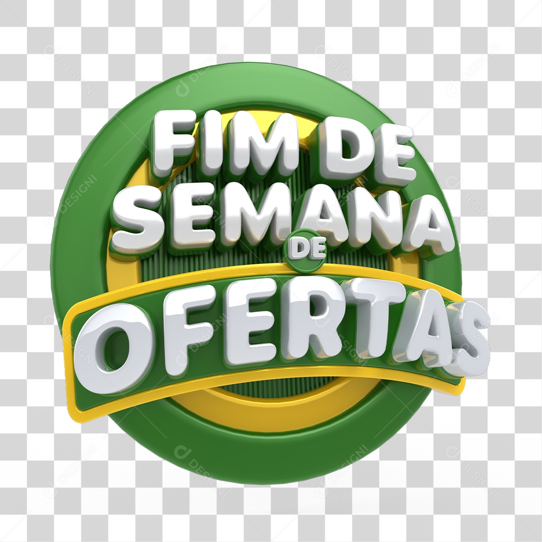 3D Stamp Weekend Deals PNG Transparent