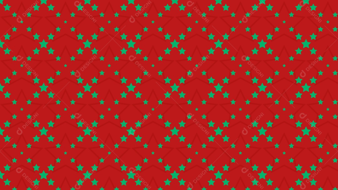 Pattern Padrões  Estrelas Vermelho Vetor AI + PAT