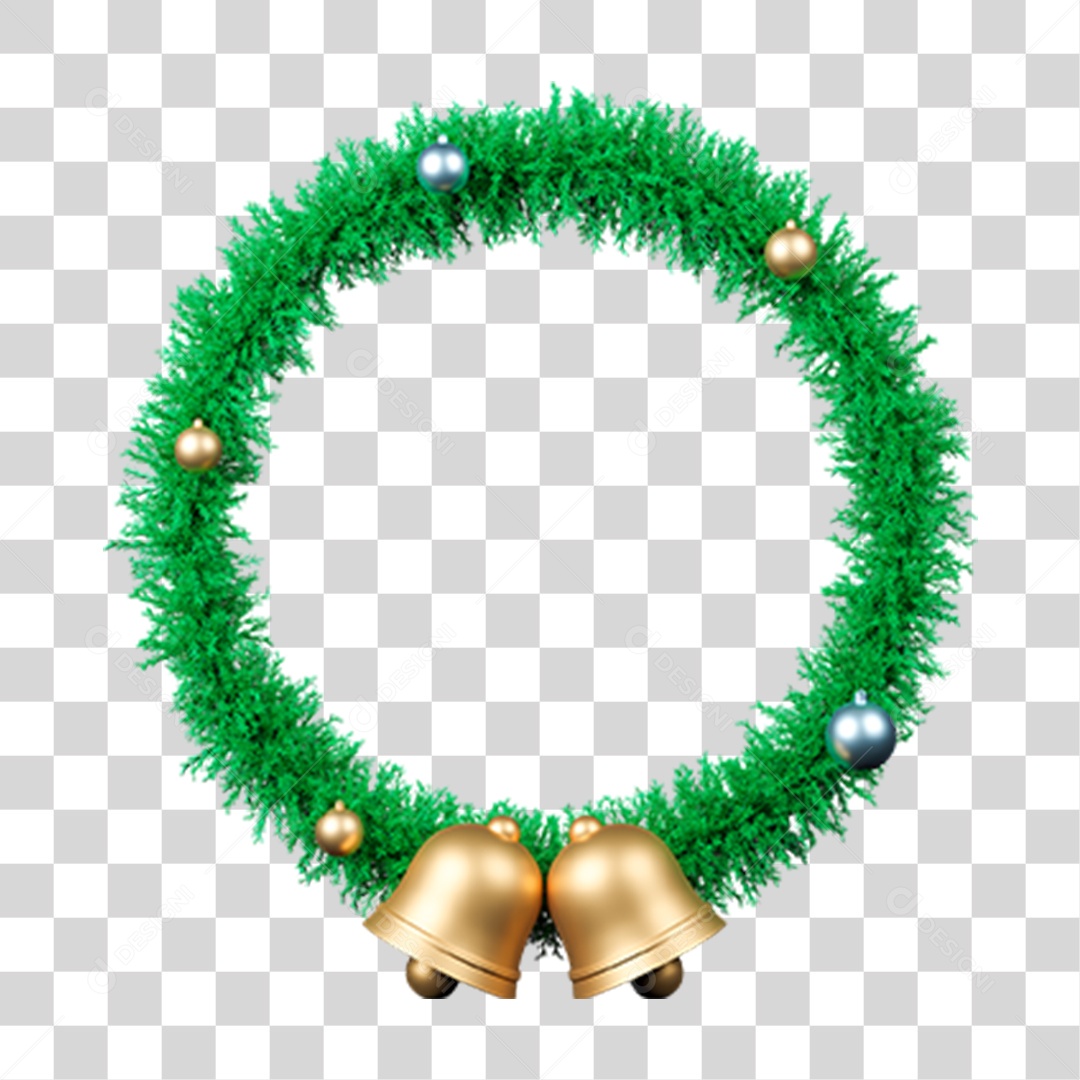 Elemento 3D Festas Natal presente para Composição PNG Transparente