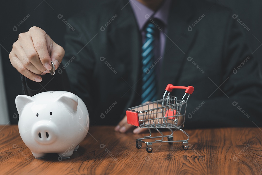 Depósito poupança de crescimento financiamentos dinheiro moeda