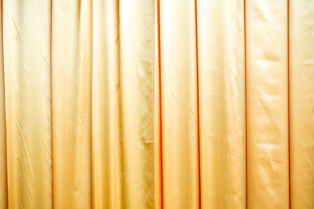 Textura de gradiente de linho de cama amarelo estilo de curva turva de abstrato