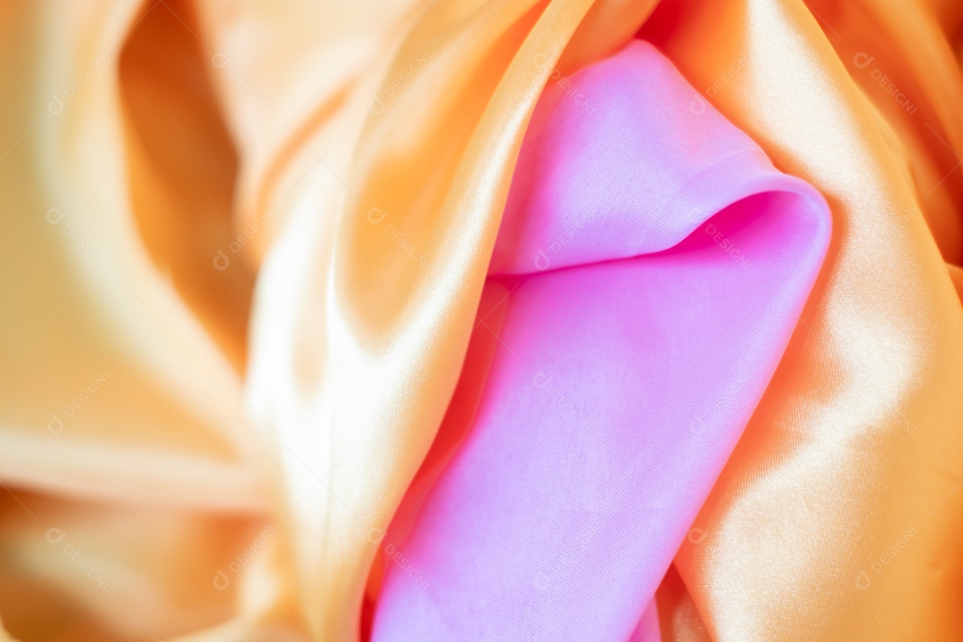 Textura de gradiente de linho de cama amarelo estilo de curva turva de abstrato