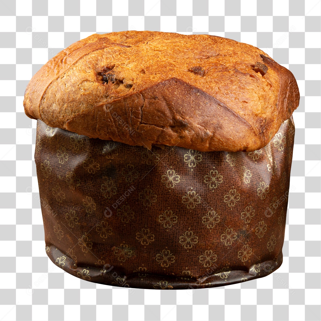 Panetone PNG Transparente Sem Fundo