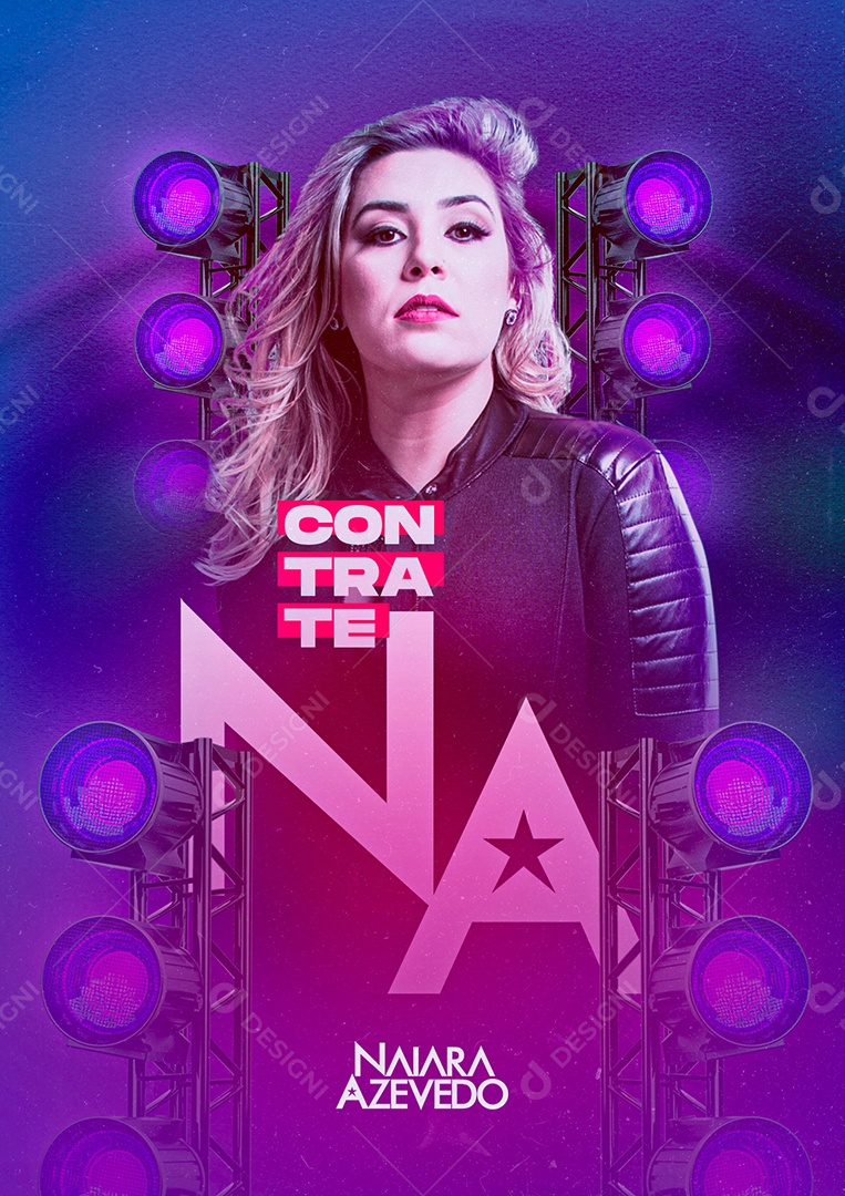 Contrate Naiara Azevedo Flyer Social Media PSD Editável