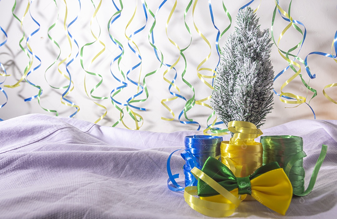 Mini árvore natal lado, conceito de natal