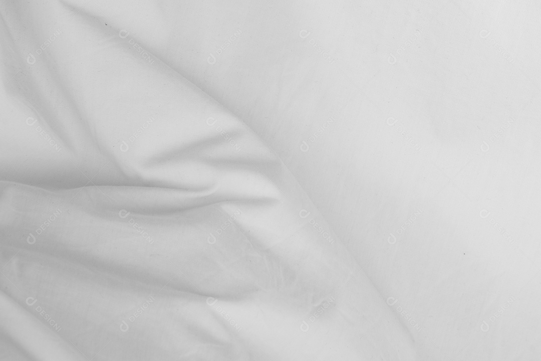 Textura de gradiente de linho de cama branca estilo de curva turva de resumo