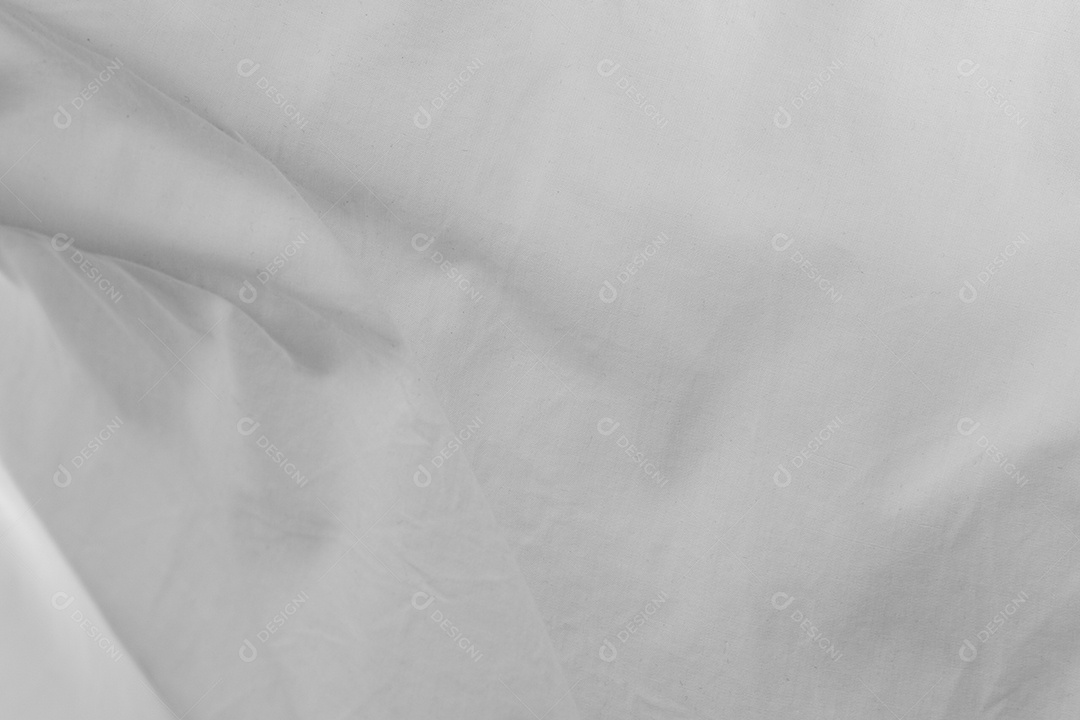 Textura de gradiente de linho de cama branca estilo de curva turva de resumo