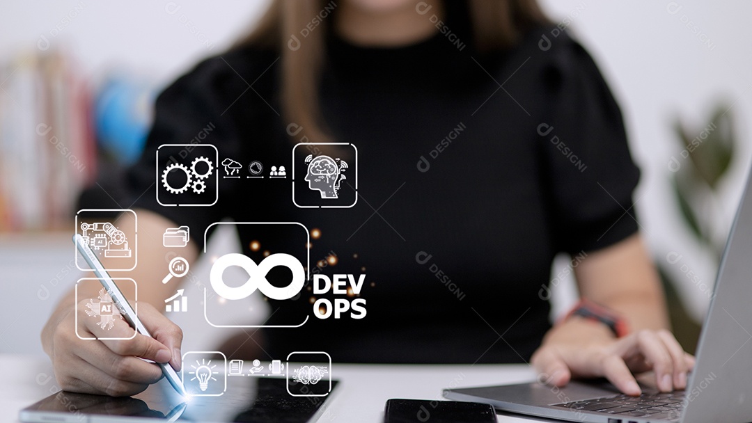 Conceito de DevOps, desenvolvimento de software e operações