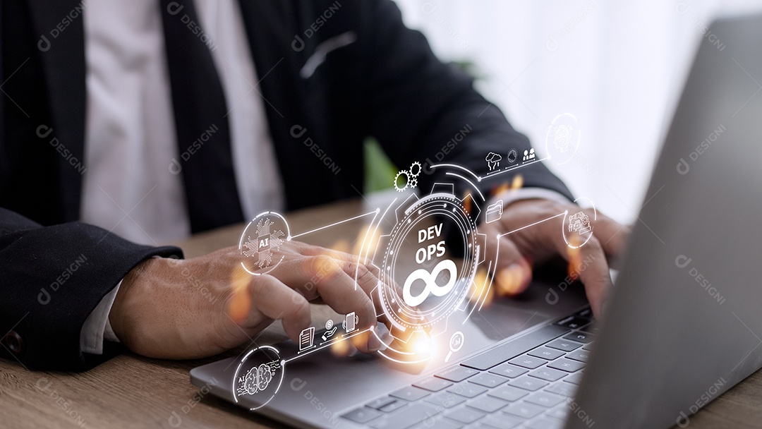 Conceito de DevOps, desenvolvimento de software e operações