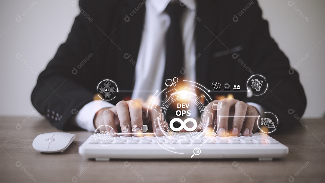 Conceito de DevOps, desenvolvimento de software e operações