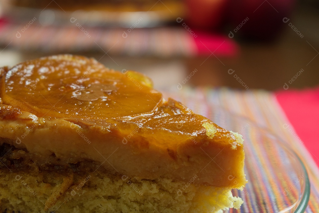 Torta de maçã brasileira, doce muito famoso no Brasil