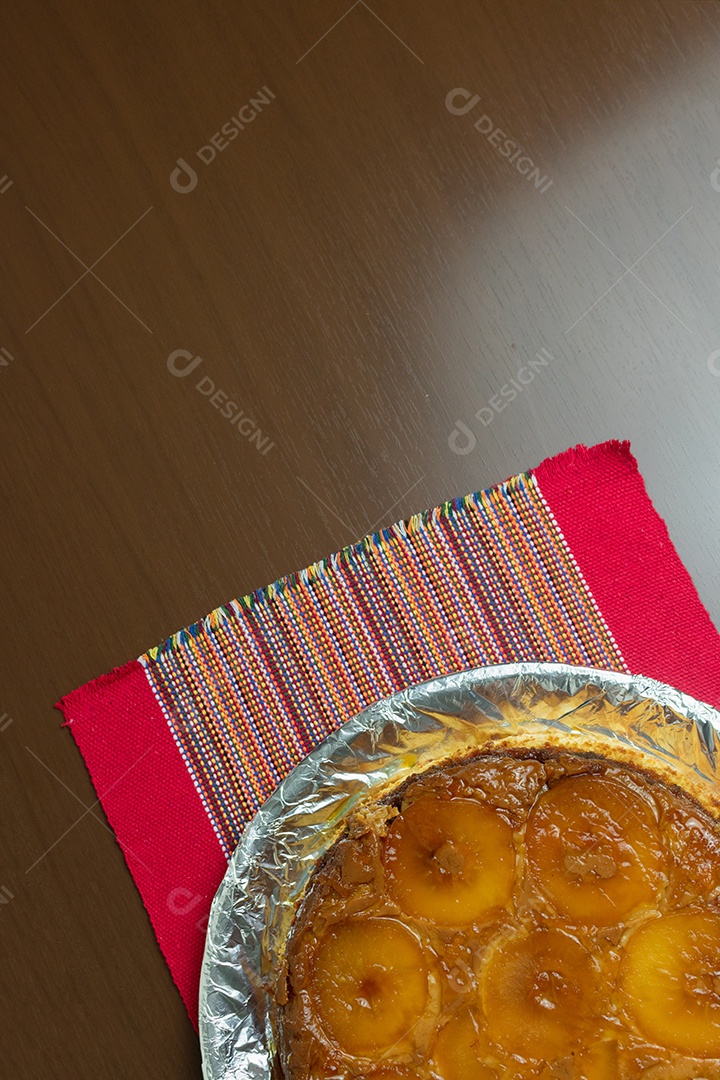 Torta de maçã brasileira, doce muito famoso no Brasil