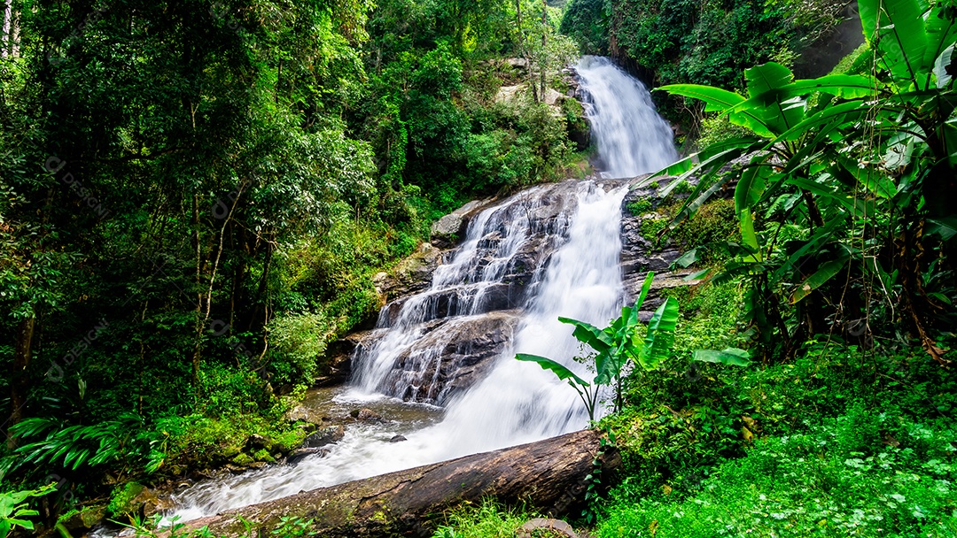 Beautiful waterfall Thailand
