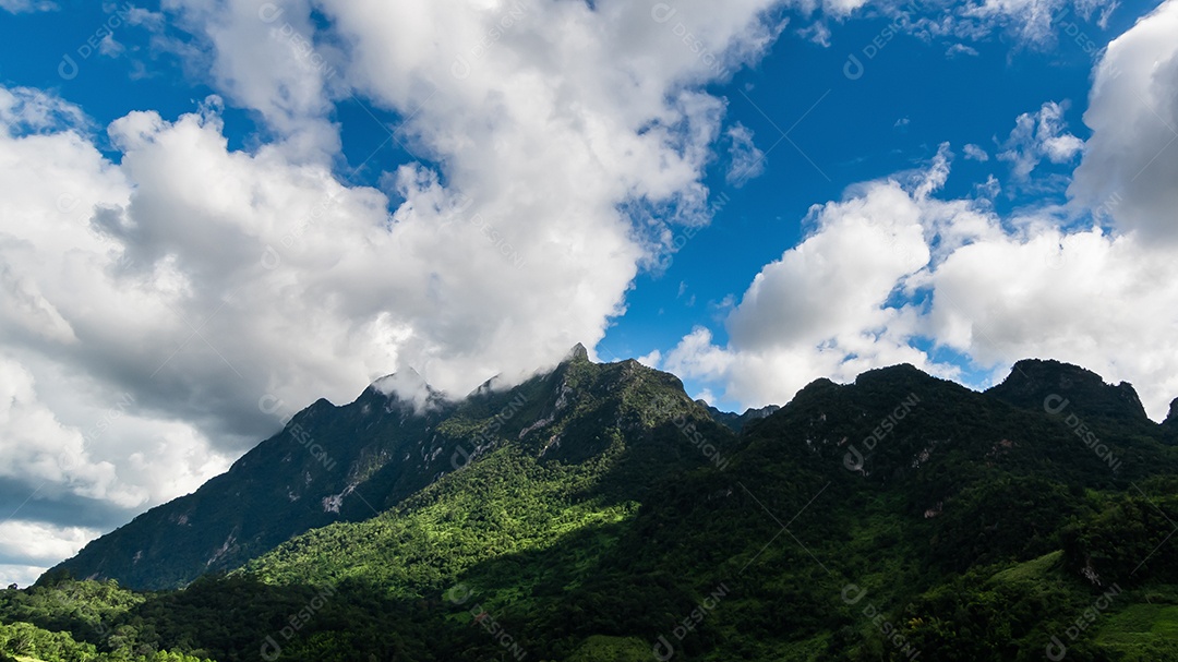 Paisagem da montanha Tailândia