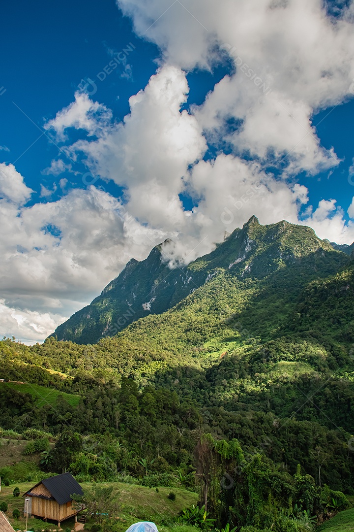 Paisagem da montanha Tailândia