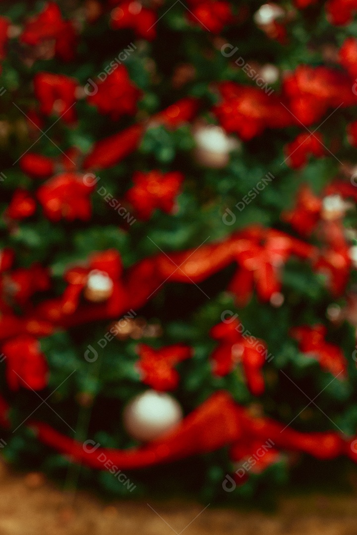 Modelo de fundo moderno embaçado de Natal. Imagem do conceito do fundo do brilho do feriado.