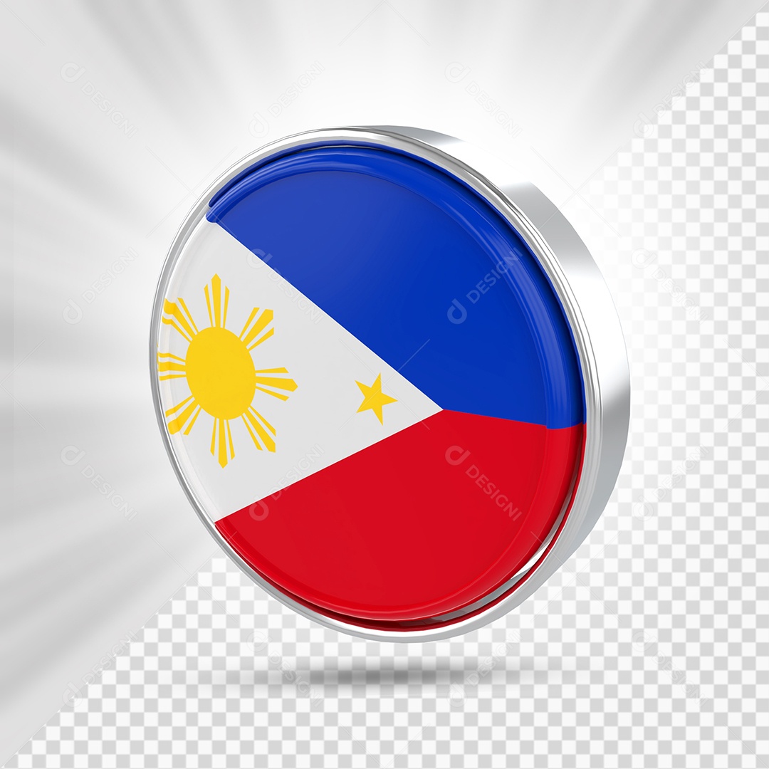 Filipinas Elemento 3D Para Composição PSD