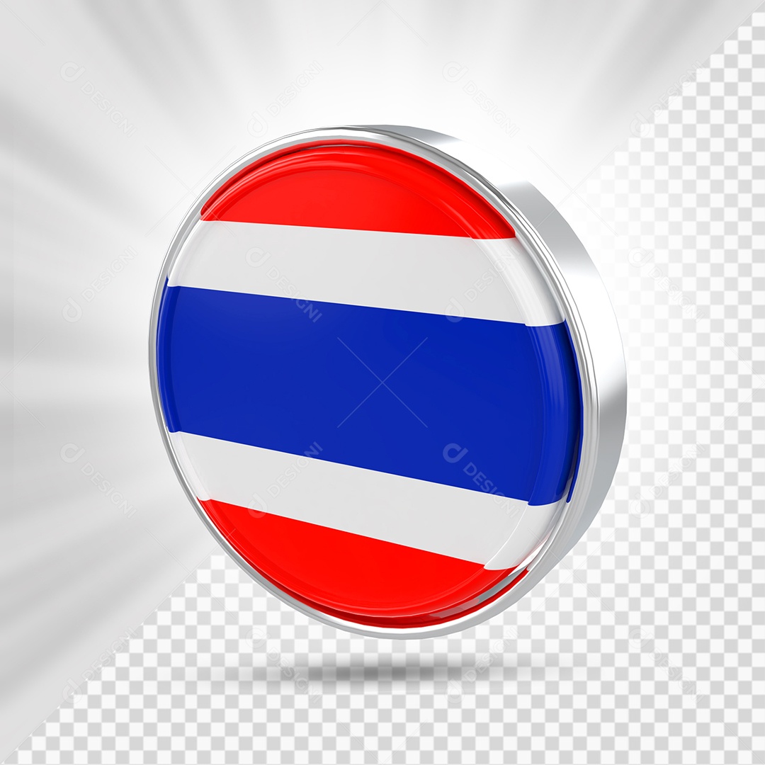 Ícone do Países Baixos Elemento 3D para Composição PSD