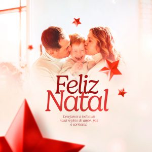Banner Feliz Natal 2022 Feed PSD Editável