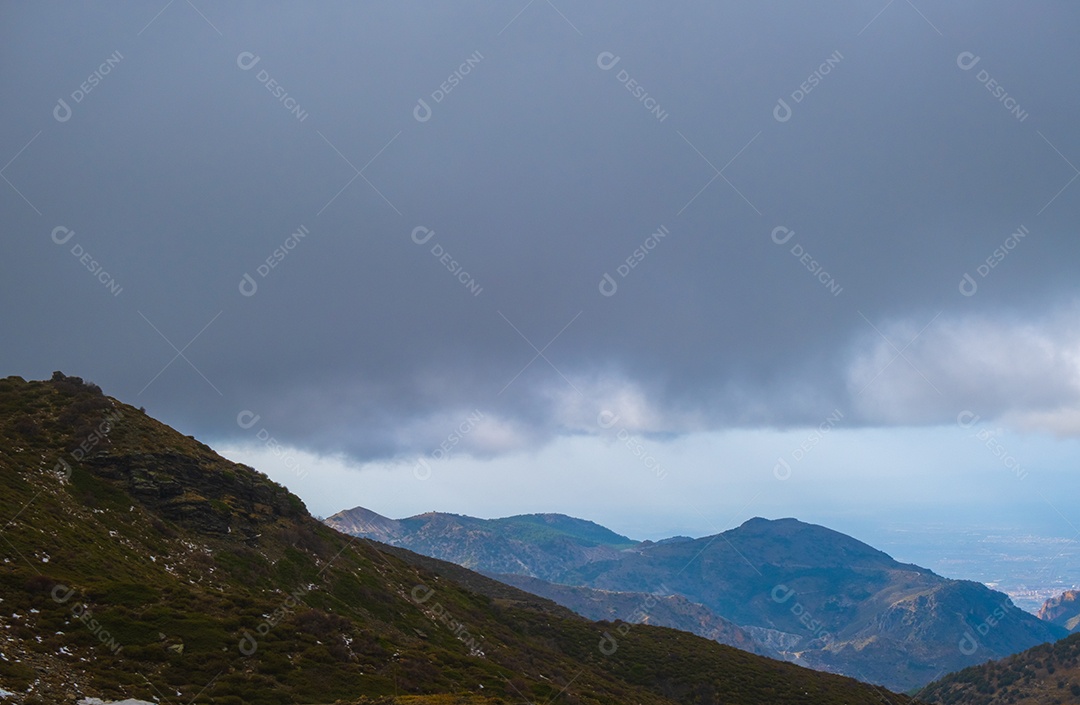 Montanhas da Serra Nevada, Granada, Andaluzia.