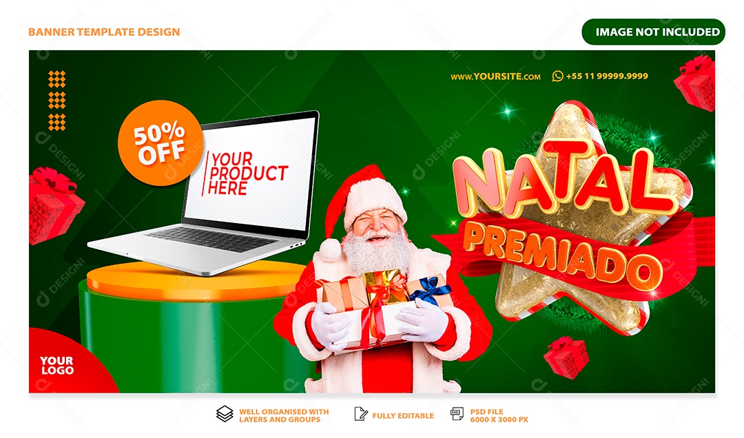 Post Natal Premiado Social Media PSD Editável