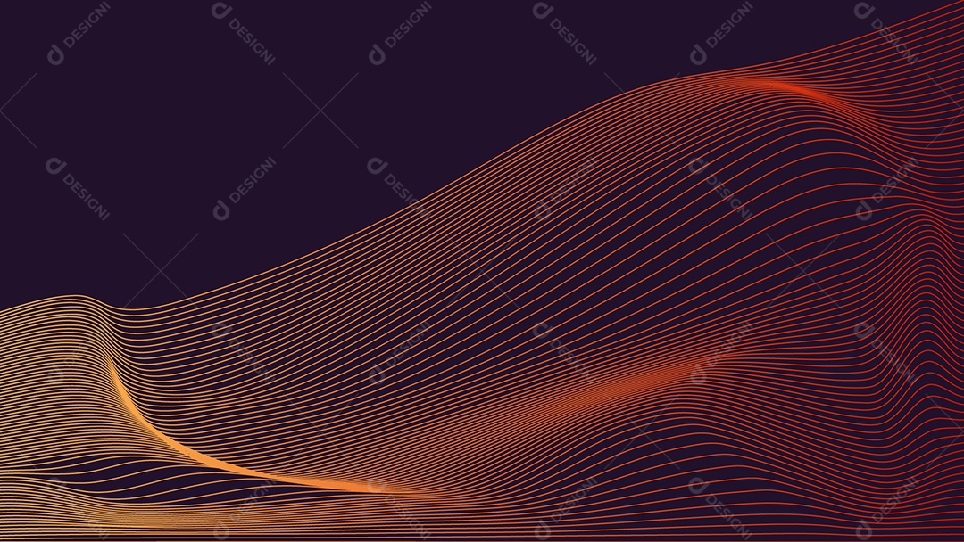Fundo Abstrato Ondas e Linha Vetor JPG + AI Editável