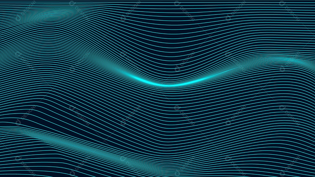 Fundo Abstrato Ondas e Linha Vetor JPG + AI Editável