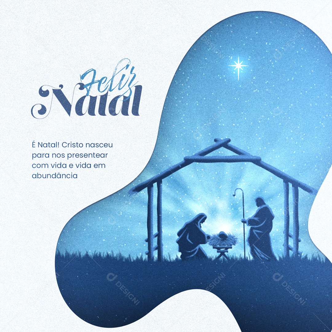 Social Media Que a Magia do Natal Transforme Tudo em Amor Feliz Natal PSD Editável