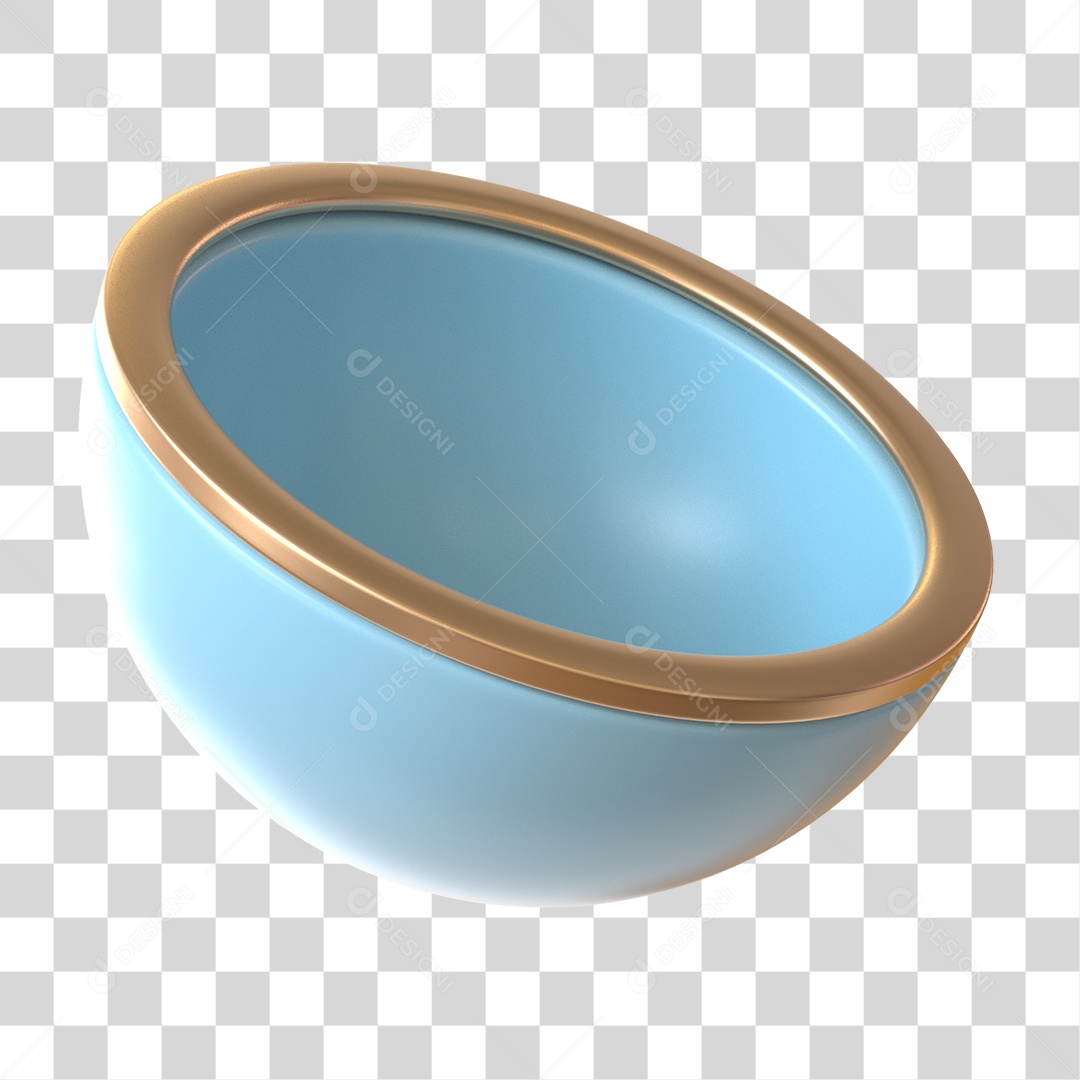 Elemento 3D Para Composição Forma Geométrica Abstrata PNG Transparente